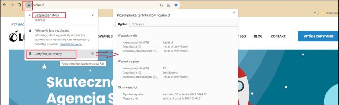 Certyfikat SSL Let's Encrypt