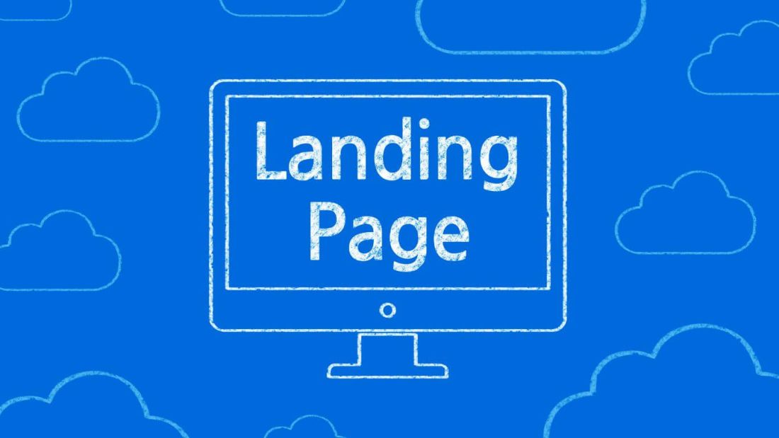 landing page