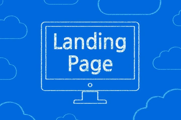 landing page